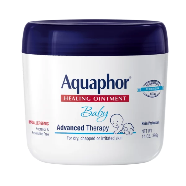 Soin Peau Pour Bébé Aquaphor Baby Healing Ointment Advanced Therapy, 396g