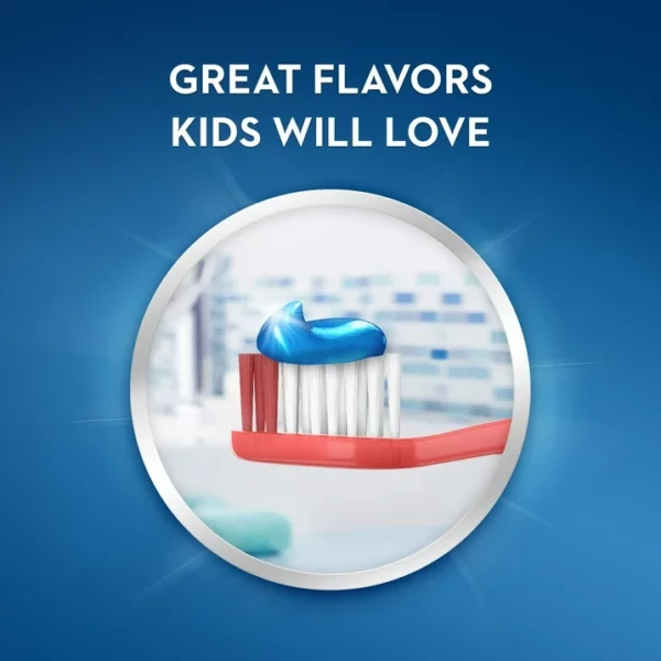 Dentifrice Enfant Anti-Caries Crest Kids Cavity Protection Saveur Sparkle Fun, 130 g – Image 4