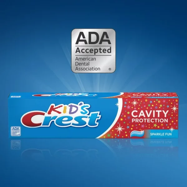 Dentifrice Enfant Anti-Caries Crest Kids Cavity Protection Saveur Sparkle Fun, 130 g – Image 7