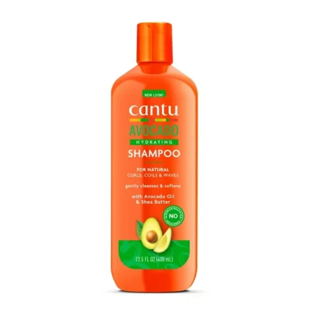 Shampoing Cantu Avocado Hydratant à l’Avocat et Beurre de Karité, 400 ml