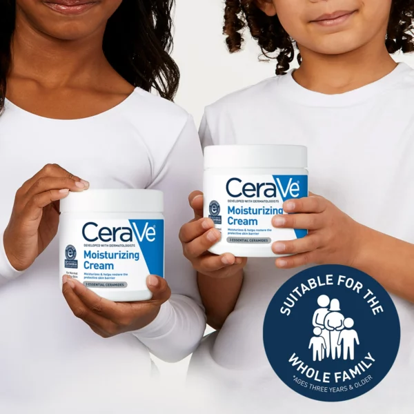 CeraVe – Crème Hydratante Visage & Corps, 453 g – Image 4