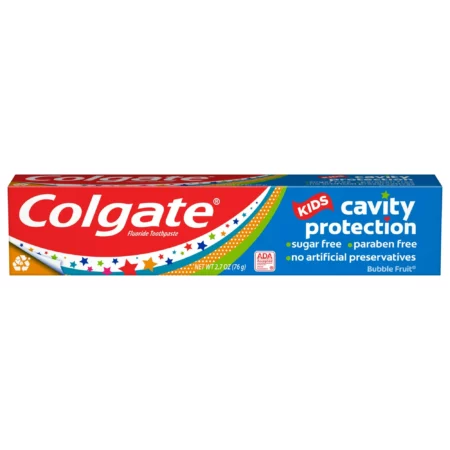 Dentifrice Enfant Colgate Kids Cavity Protection Toothpaste, Bubble Fruit 76 g
