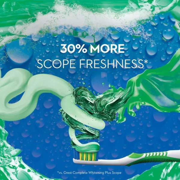Dentifrice Crest Complete Scope Advanced Active Foam, 232 g – Image 5