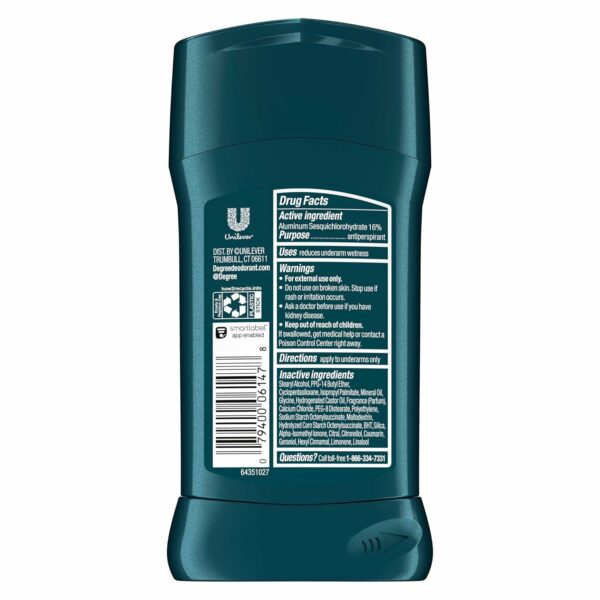 Déodorant Degree Antiperspirant Advanced Protection Pour Homme 76 g – Image 5