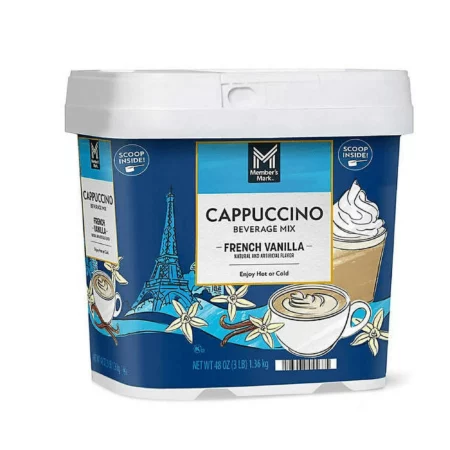 Cappuccino French Vanilla Member's Mark - Mélange Pour Boisson, 1,36 kg