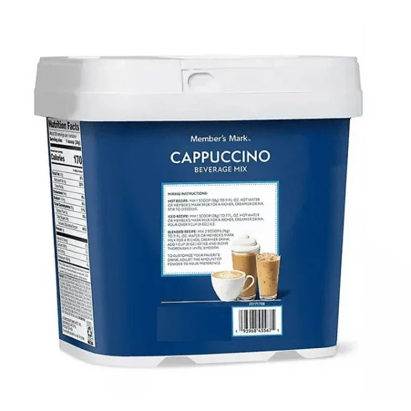 Cappuccino French Vanilla Member's Mark - Mélange Pour Boisson, 1,36 kg – Image 3