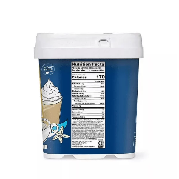 Cappuccino French Vanilla Member's Mark - Mélange Pour Boisson, 1,36 kg – Image 2