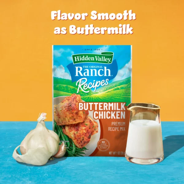 Mélange d'Assaisonnement Poulet Babeurre Hidden Valley Ranch Night Sachet 28g – Image 4