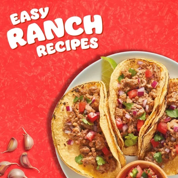 Mélange d'Assaisonnement Rancho Taco Premium Hidden Valley Ranch Night Sachet 28g – Image 4