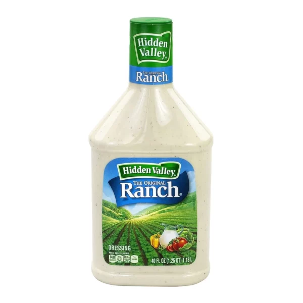 Sauce A Salade Et Garniture The Original Ranch Hidden Valley, 1,18L