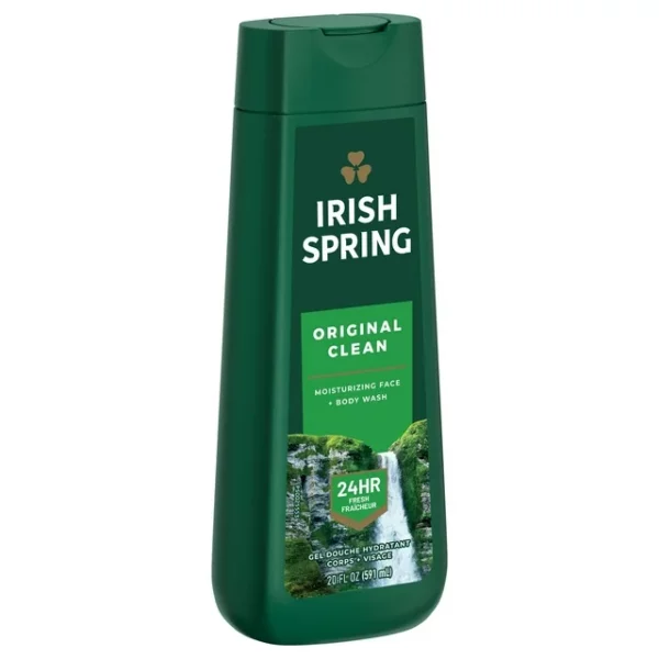 Gel Douche Irish Spring Original Clean, Hydratant Visage & Corps, 591 ml – Image 3
