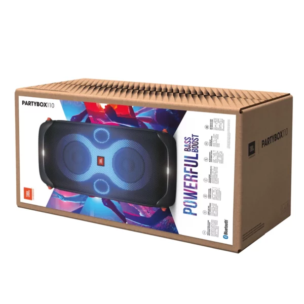 Haut-Parleur JBL PartyBox 110 Bluetooth Portable Powerfull Bass Boost, Étanche – Image 6