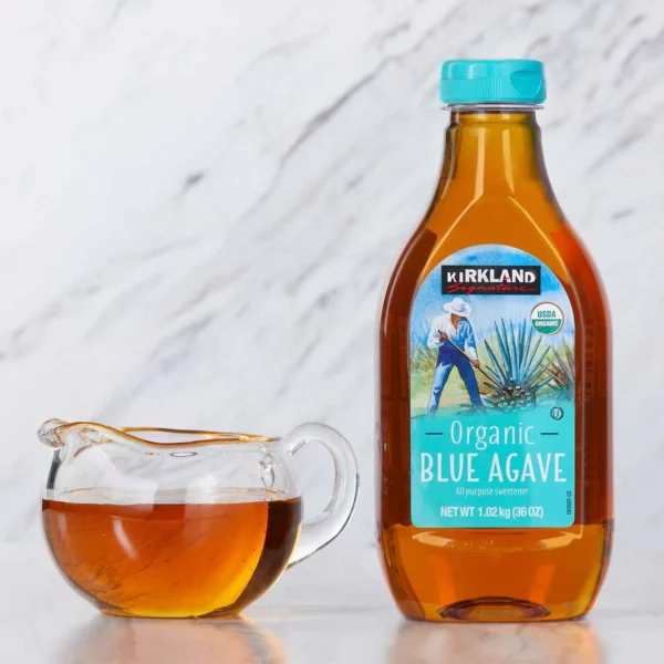 Sirop Agave Bleu Bio Kirkland Signature Organic Blue Agave 1,02kg – Image 2