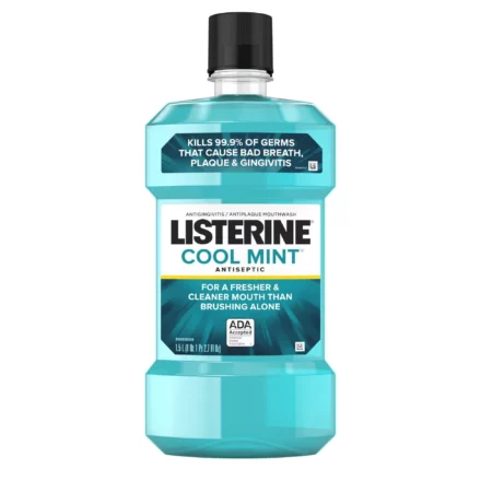 Bain de Bouche Listerine  Antiseptique Cool Mint 1,5 L