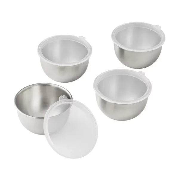 Ensemble de Casseroles et Poêles 24 Pièces Mainstays en Acier – Image 12