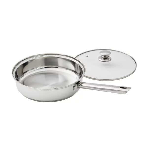 Ensemble de Casseroles et Poêles 24 Pièces Mainstays en Acier – Image 7