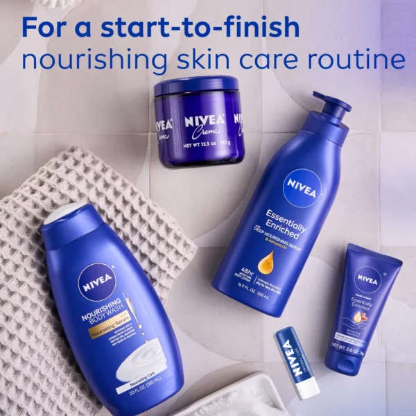 Lait de Corps NIVEA Essentially Enriched Pour Peaux Sèches, 591 ml – Image 5