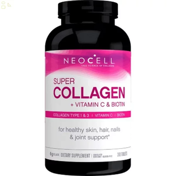 NeoCell Super Collagen + Vitamine C, Beauté et Vitalité de l’intérieur, 360 Comprimés