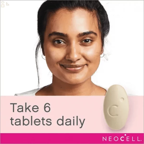 NeoCell Super Collagen + Vitamine C, Beauté et Vitalité de l’intérieur, 360 Comprimés – Image 2