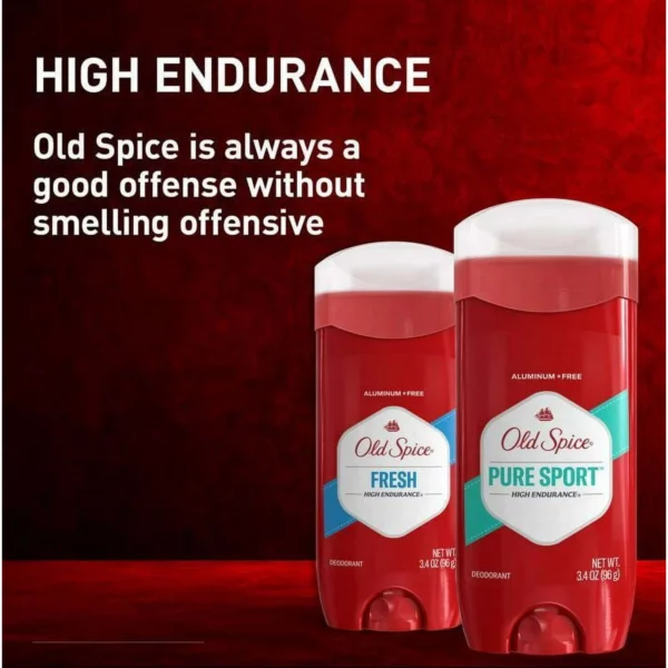 Déodorant Homme Old Spice High Endurance Pure Sport Stick, 85 g – Image 4
