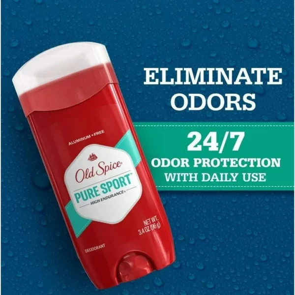Déodorant Homme Old Spice High Endurance Pure Sport Stick, 85 g – Image 5