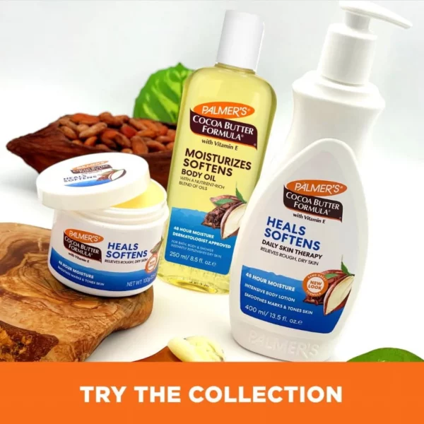 Huile Corporelle Palmer's Cocoa Butter Formula Body Oil A La Vitamine E, 250 ml – Image 6