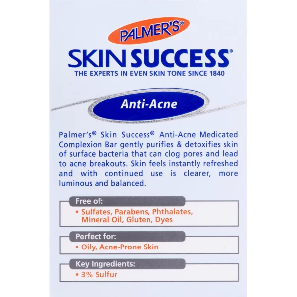 Barre de Savon Skin Success Medicated Complexion Bar, Anti-Acné, 100 g – Image 4