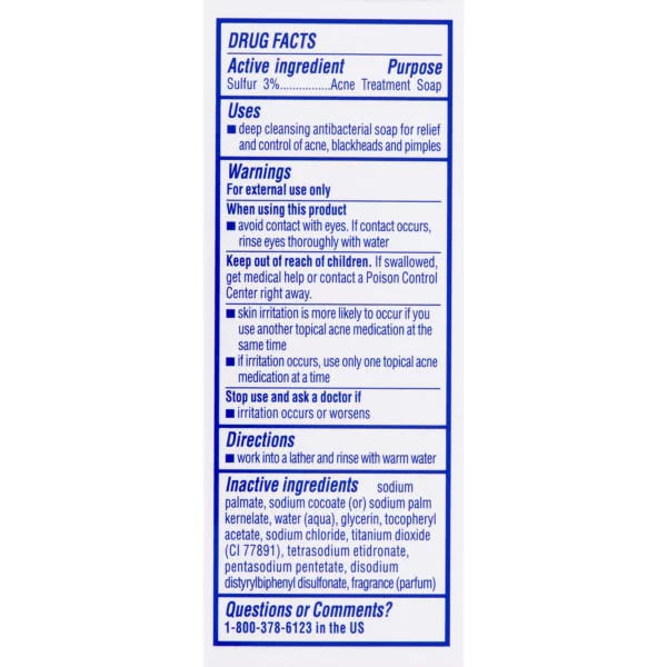 Barre de Savon Skin Success Medicated Complexion Bar, Anti-Acné, 100 g – Image 5