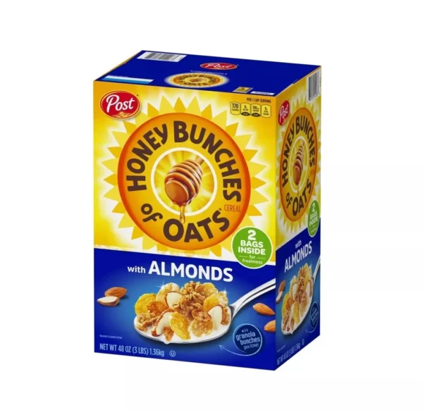Céréales Bouchées d'Avoine Au Miel Avec Amandes Post 1,36kg – Image 4