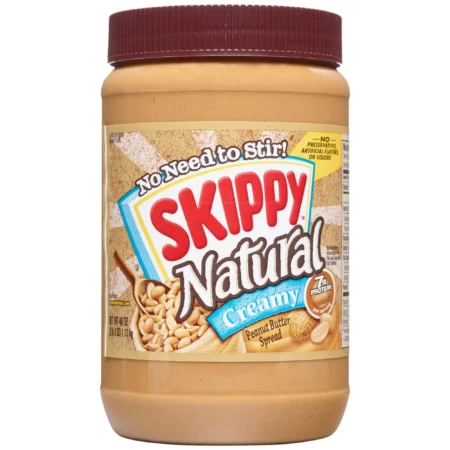 Beurre de Cacahuète Naturel Skippy Crémeux, 1,13kg