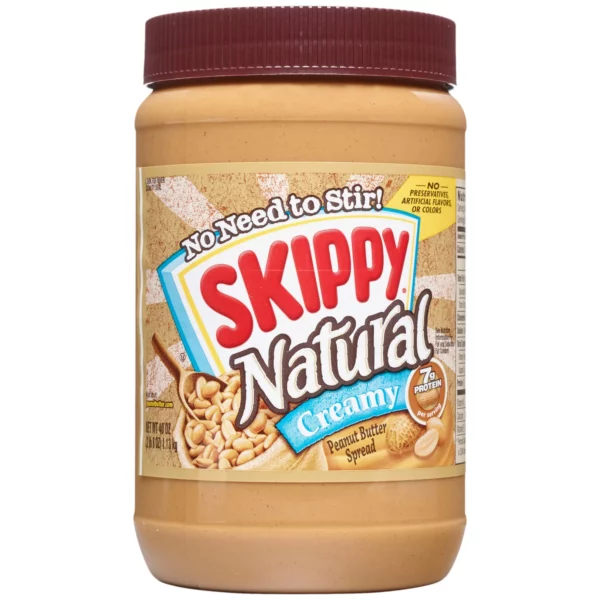 Beurre de Cacahuète Naturel Skippy Crémeux, 1,13kg