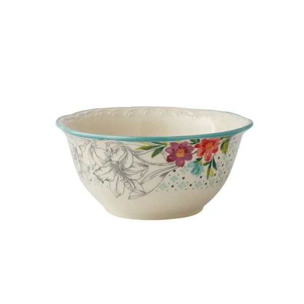Ensemble de Vaisselle 12 Pièces The Pioneer Woman Blooming Bouquet – Image 6