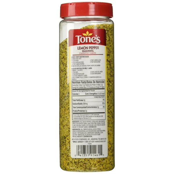 Assaisonnement Citron Poivre Tone's 794g – Image 2