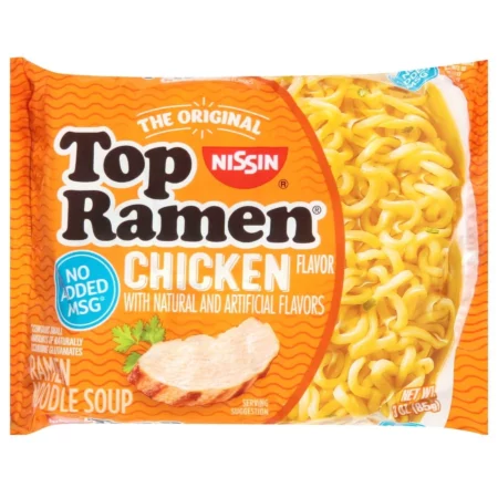 Soupe de Nouilles Top Ramen Saveur Poulet, 85g