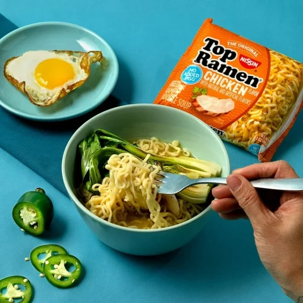 Soupe de Nouilles Top Ramen Saveur Poulet, 85g – Image 2