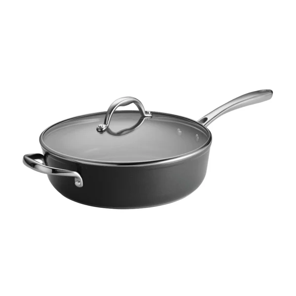 Ensemble de 10 Pièces en Céramique Fiora by Tramontina Avec Couvercles, Casseroles et Poêles – Image 6