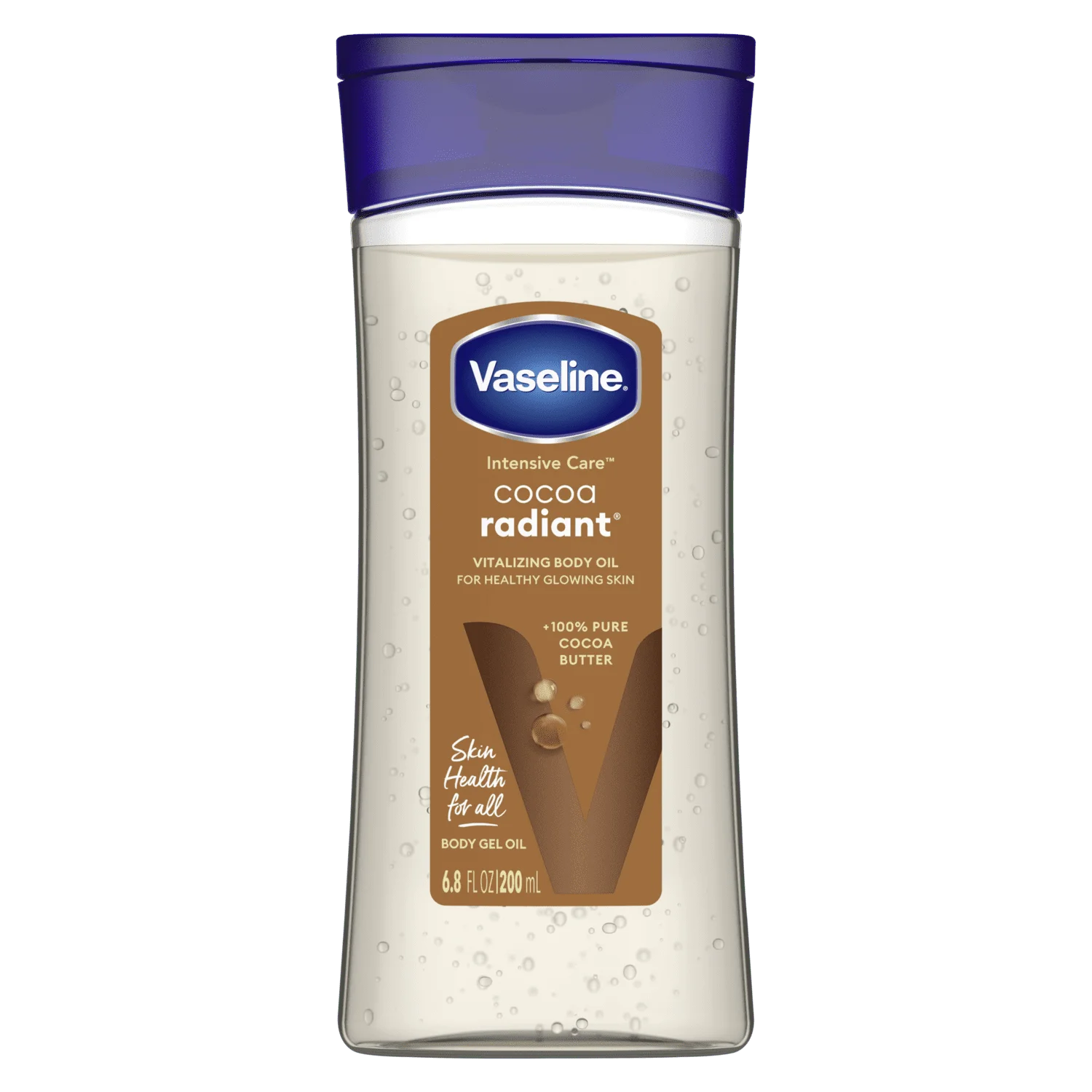 Vaseline Intensive Care Radiant Body Gel Oil Au Beurre de Cacao Pur 192 g