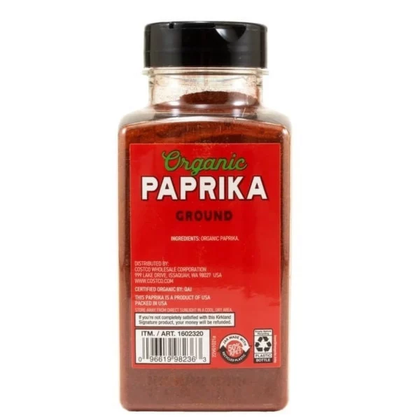 Paprika Moulu Kirkland Signature Organic Ground 374g – Image 2