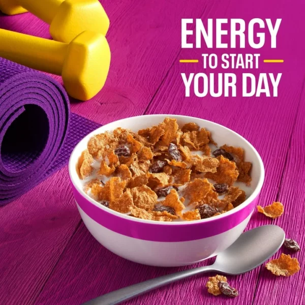 Céréales Petit-Déjeuner Aux Fibres, Raisin Bran By Lidl 470g – Image 2