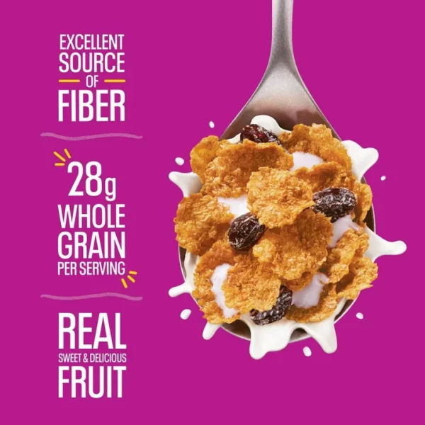 Céréales Petit-Déjeuner Aux Fibres, Raisin Bran By Lidl 470g – Image 3