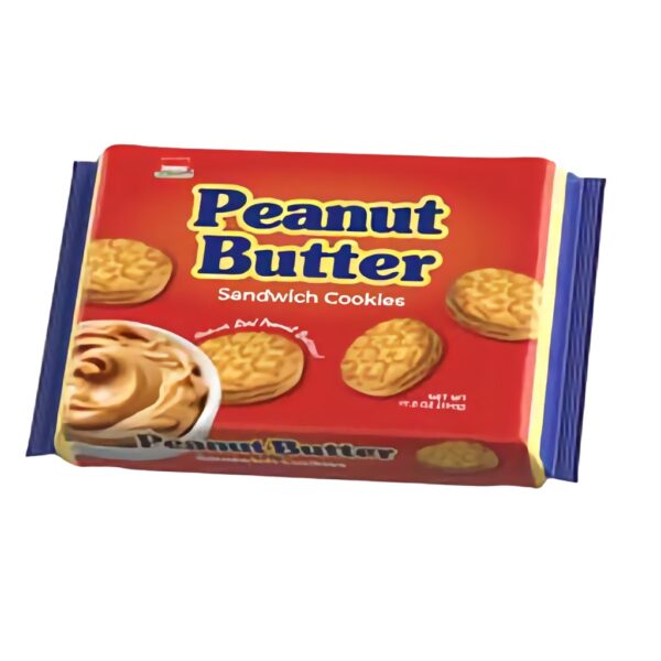 Biscuits Sandwich au Beurre de Cacahuète Sobisk Peanut Butter, 1 Sachet 334g