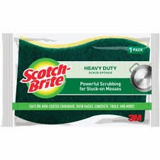 Éponge Grattante Scotch-Brite, Ultra-Résistantes Heavy Duty