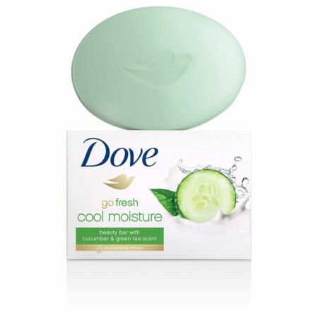 Barre de Savon Dove Go Fresh Rafraîchissant Au Thé Vert & Concombre, 106 g