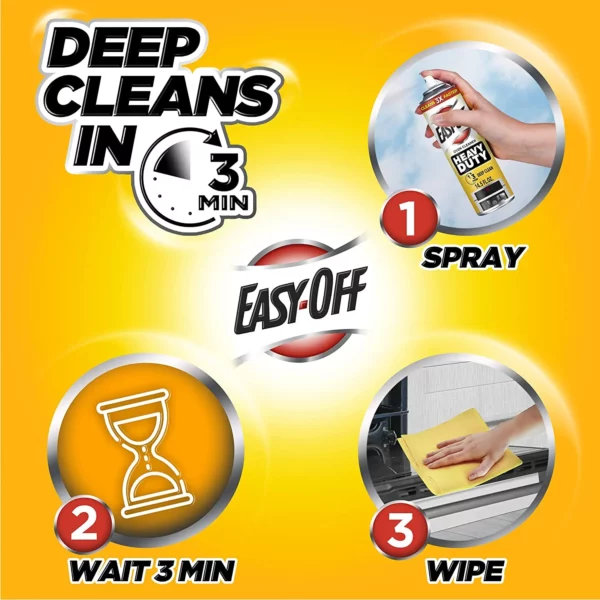 Dégraissant Cuisine Ultra Fort, Easy Off Heavy Duty Oven Cleaner, 429 ml – Image 3