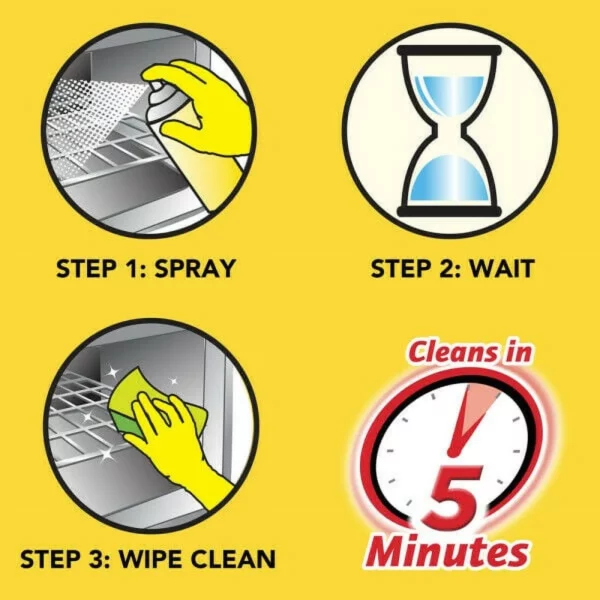 Dégraissant Cuisine Ultra Fort, Easy Off Heavy Duty Oven Cleaner, 429 ml – Image 5
