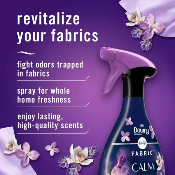Désodorisant Febreze Fabric Spray Air Freshener, Downy Calm, 798 ml – Image 3