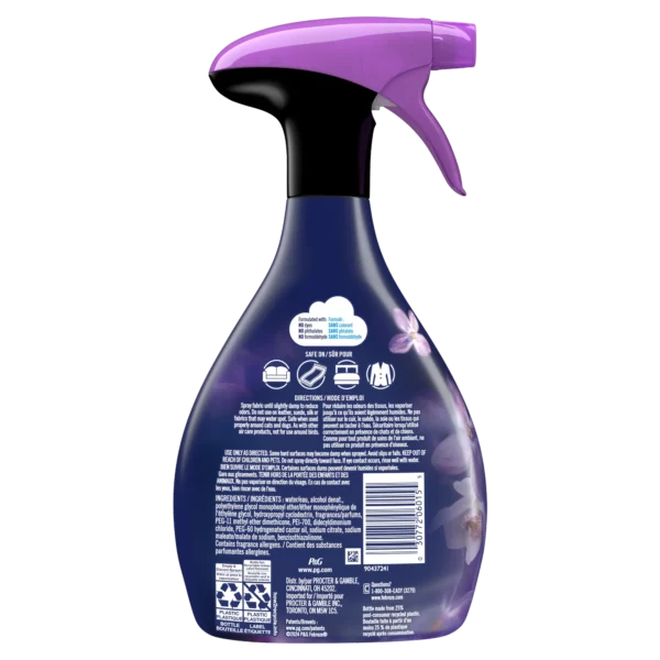 Désodorisant Febreze Fabric Spray Air Freshener, Downy Calm, 798 ml – Image 8