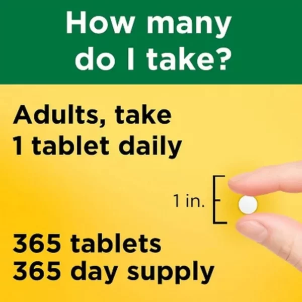 Nature Made - Fer 65 mg (Sulfate Ferreux) , 365 Comprimés – Image 2