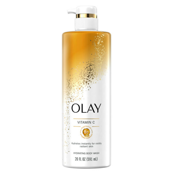 Gel Douche Olay Hydratant A La Vitamine C & B3 Complex, 591 ml