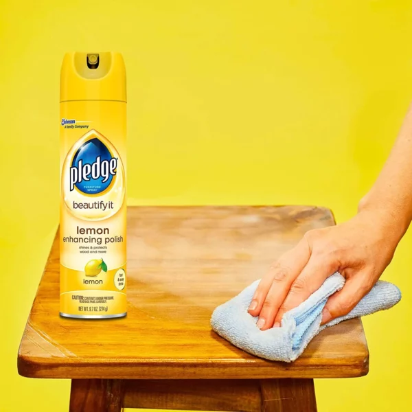 Spray Lustrant Pledge Beautify It Au Citron Pour Meubles, 403 g – Image 2